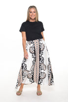 Silvermaple Collection - Mara Maxi Skirt | Multi Beige - Skirt - Silvermaple Boutique 