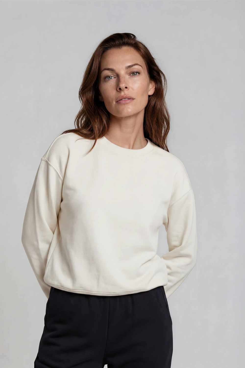 Silvermaple Collection - Oasis Crew | Putty - Jumper - Silvermaple Boutique 