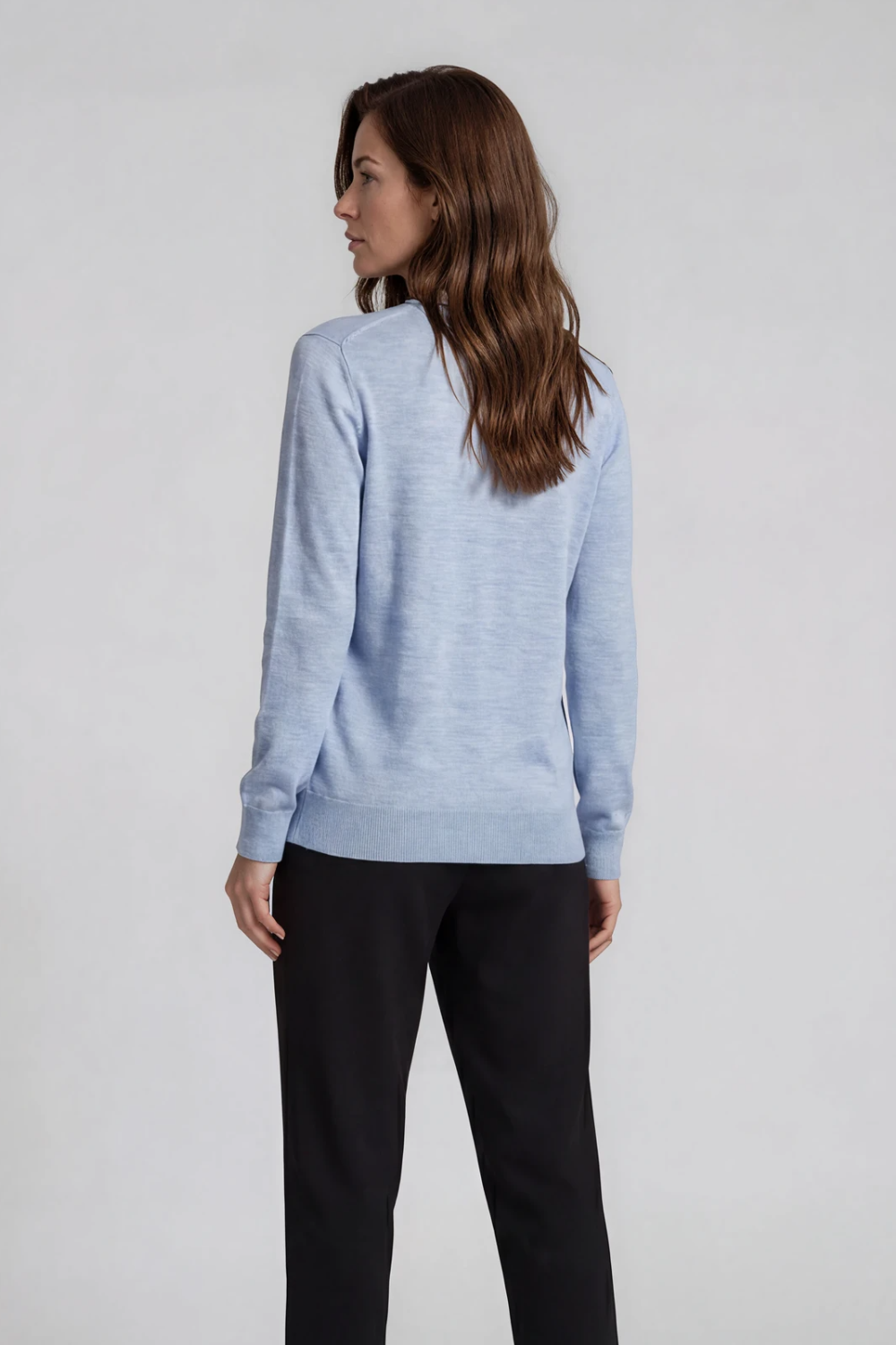 Silvermaple Collection - Paloma High Crew Pullover | Blue - Pullover - Silvermaple Boutique 