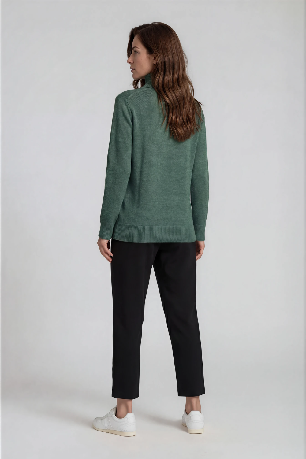 Silvermaple Collection - Tanya Turtleneck Pullover | Moss - Pullover - Silvermaple Boutique 
