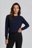 Silvermaple Collection - Penelope Pullover | Navy - Pullover - Silvermaple Boutique 