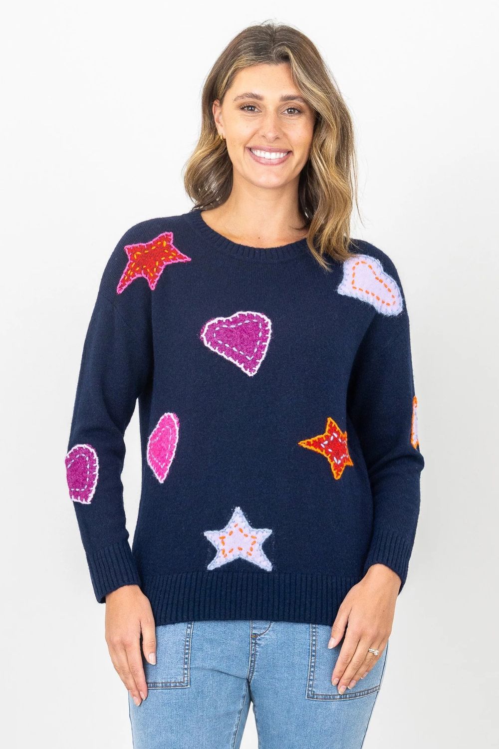 Silvermaple Collection - Rhea Jumper | Navy - Pullover - Silvermaple Boutique 