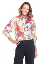 Silvermaple Collection - Rosie Floral Shirt | Dusty Rose - Shirt - Silvermaple Boutique 