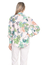 Silvermaple Collection - Rosie Floral Shirt | Sage Garden - Shirt - Silvermaple Boutique 
