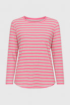 Silvermaple Collection - Stella Stripe Top | Pink/White - Top - Silvermaple Boutique 