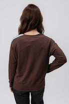 Silvermaple Collection - Stripe Sleeve Sweater - Knitwear - Silvermaple Boutique 