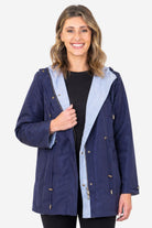 Silvermaple Collection - Summit Reversible Jacket | Navy/Pale Blue - Jacket - Silvermaple Boutique 