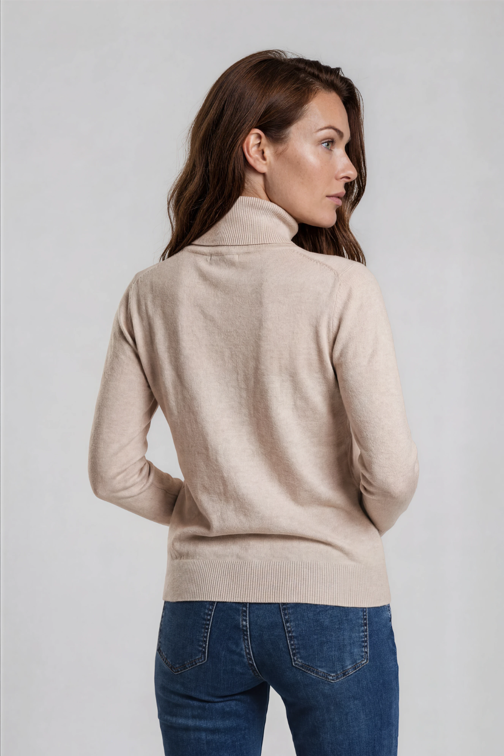 Silvermaple Collection - Tanya Turtleneck Pullover | Nougat - Pullover - Silvermaple Boutique 