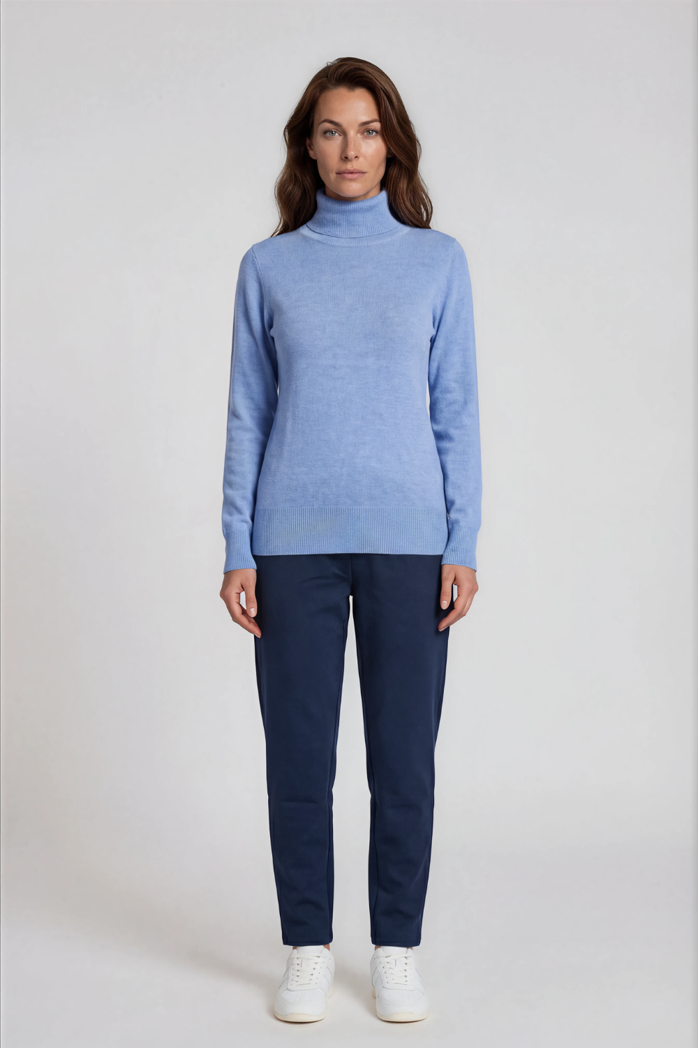 Silvermaple Collection - Tanya Turtleneck Pullover | Wedgewood - Pullover - Silvermaple Boutique 