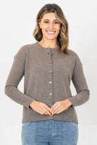 Silvermaple Collection - Tasmin Wool Cardigan | Latte - Cardigan - Silvermaple Boutique 
