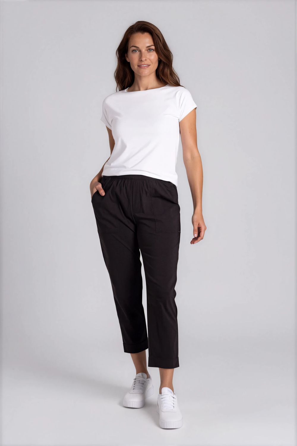 Silvermaple Collection - The Ultimate 7/8 Cuff Pant - Pants - Silvermaple Boutique 