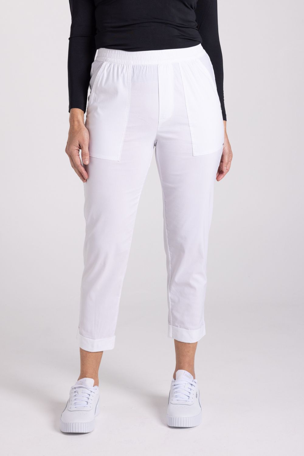 Silvermaple Collection - The Ultimate 7/8 Cuff Pant - Pants - Silvermaple Boutique 