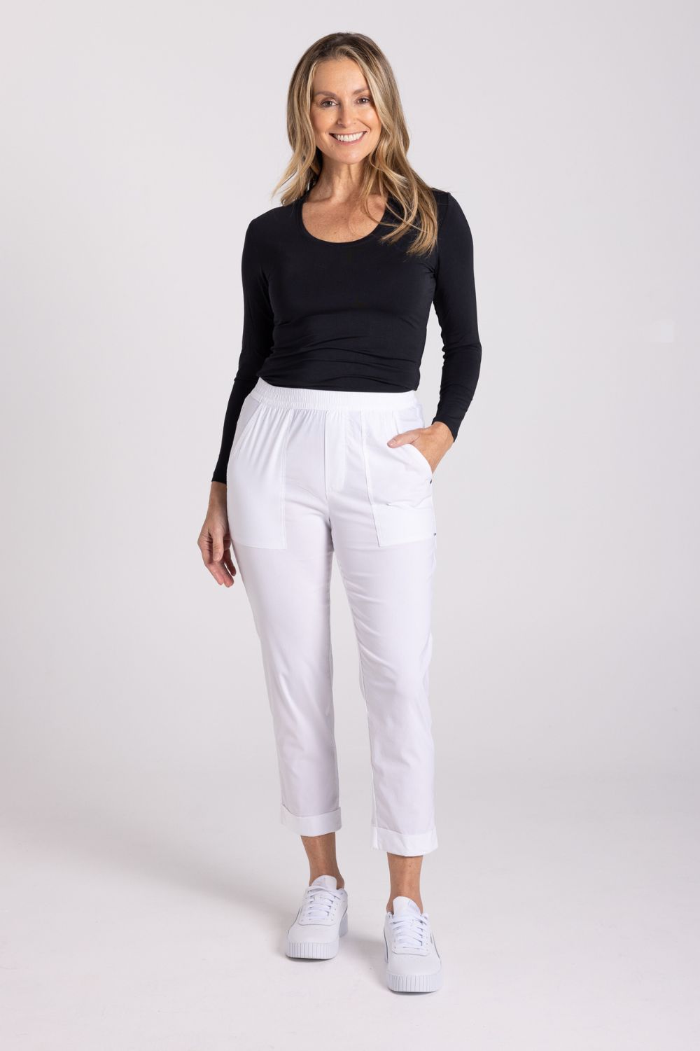 Silvermaple Collection - The Ultimate 7/8 Cuff Pant - Pants - Silvermaple Boutique 