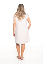 Silvermaple Collection - Thea V-Neck Dress | Natural - Dress - Silvermaple Boutique 
