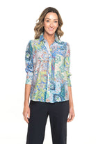 Silvermaple Collection - Velora Shirt | Bluebell Mist - Shirt - Silvermaple Boutique 