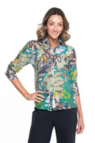 Silvermaple Collection - Velora Shirt | Fern Whisper - Shirt - Silvermaple Boutique 