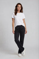 Silvermaple Collection - Oasis Stripe Pant | Black - Pants - Silvermaple Boutique 