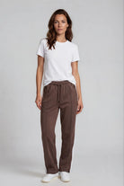 Silvermaple Collection - Oasis Stripe Pant | Chocolate - Pants - Silvermaple Boutique 