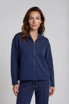 Silvermaple Collection - Oasis Zip Jacket | Navy - Jacket - Silvermaple Boutique 