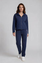 Silvermaple Collection - Oasis Zip Jacket | Navy - Jacket - Silvermaple Boutique 