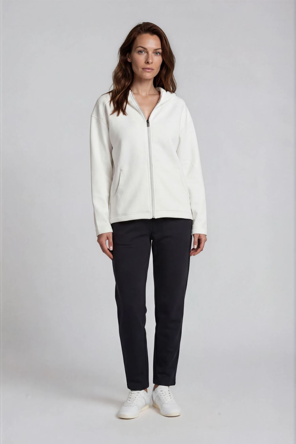 Silvermaple Collection - Oasis Zip Jacket | Putty - Jacket - Silvermaple Boutique 