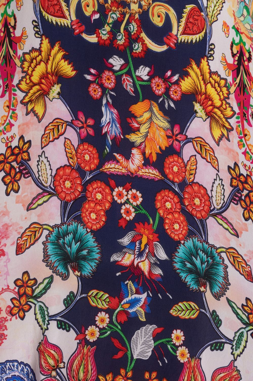 Silvermaple Collection - Amber Crystals Dress | Floral Harmony - Dress - Silvermaple Boutique 