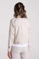 Silvermaple Collection - Samantha Fray Edge Jacket | Natural - Jacket - Silvermaple Boutique 