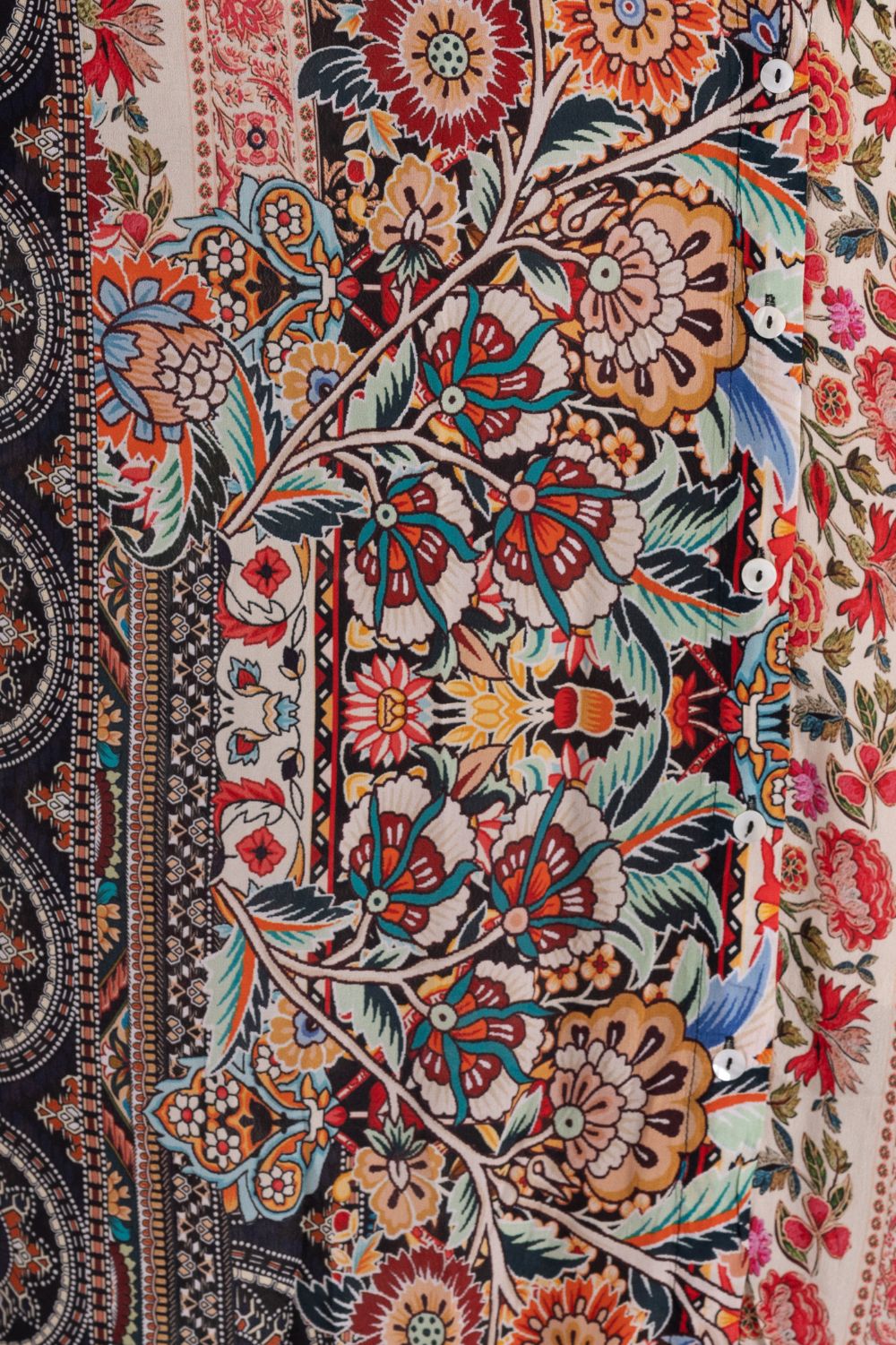 Silvermaple Collection - Zara Mandarin Maxi Dress | Eden Noir - Dress - Silvermaple Boutique 