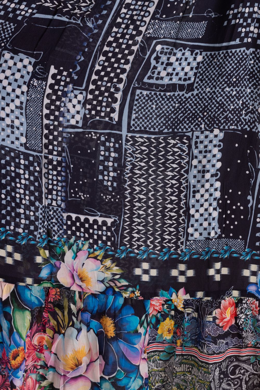 Silvermaple Collection - Fiona V-Neck Dress | Serene Bloom - Dress - Silvermaple Boutique 