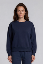Silvermaple Collection - Oasis Crew | Navy - Jumper - Silvermaple Boutique 