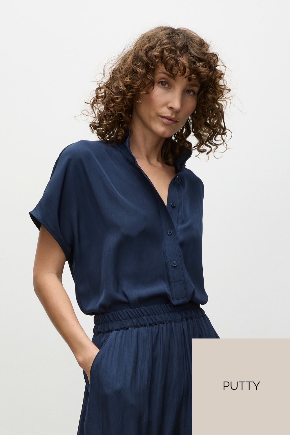 Mela Purdie - Tab Stand Shell | Putty - Top - Silvermaple Boutique 