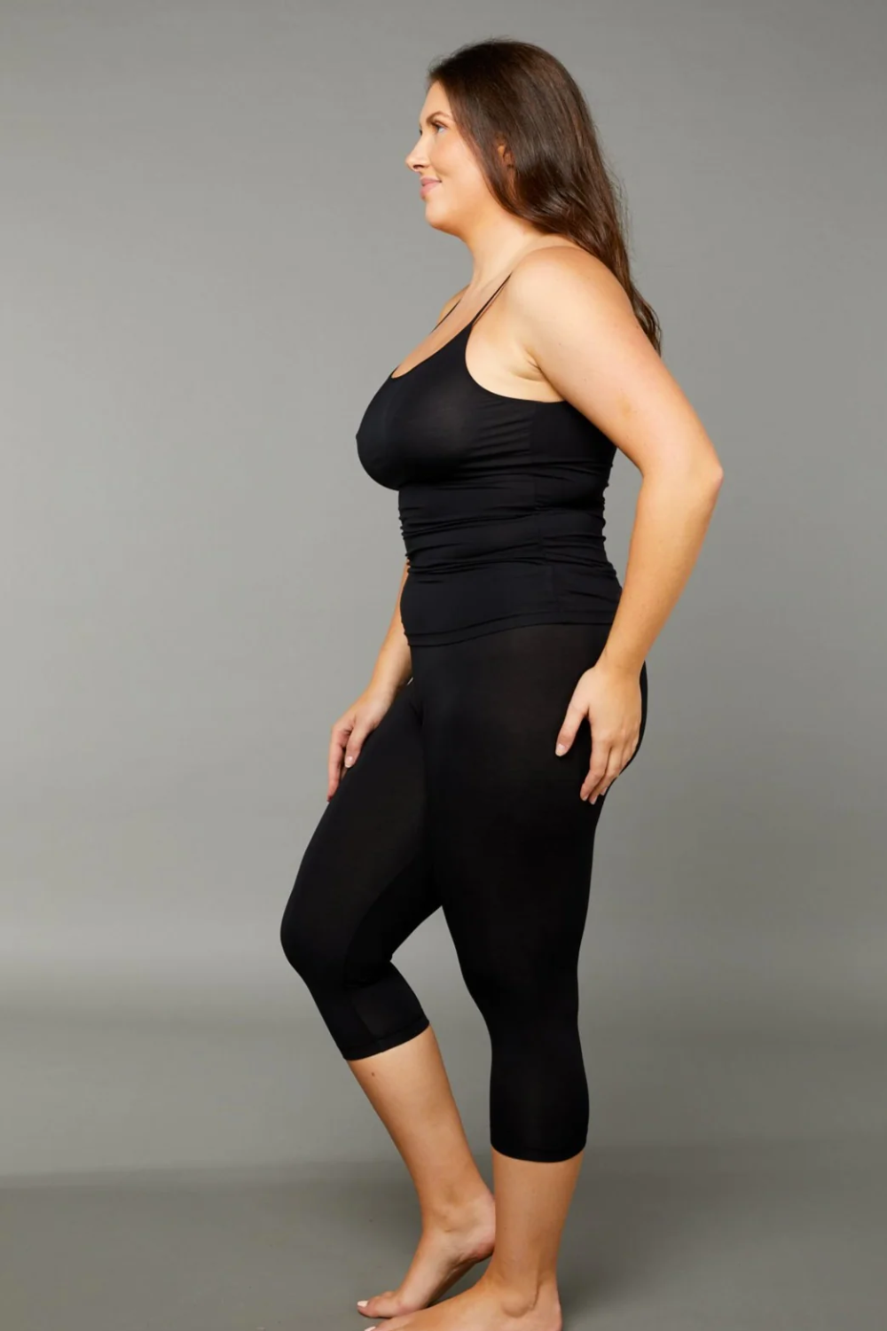 Tani - 7/8 Legging | Black - Pants - Silvermaple Boutique 