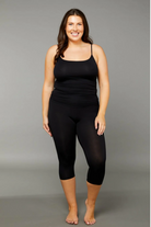 Tani - 7/8 Legging | Black - Pants - Silvermaple Boutique 