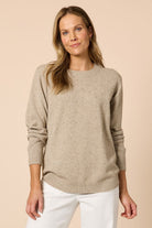 Threadz & Clarity - Alpine Spot Knit | Latte - Knitwear - Silvermaple Boutique 