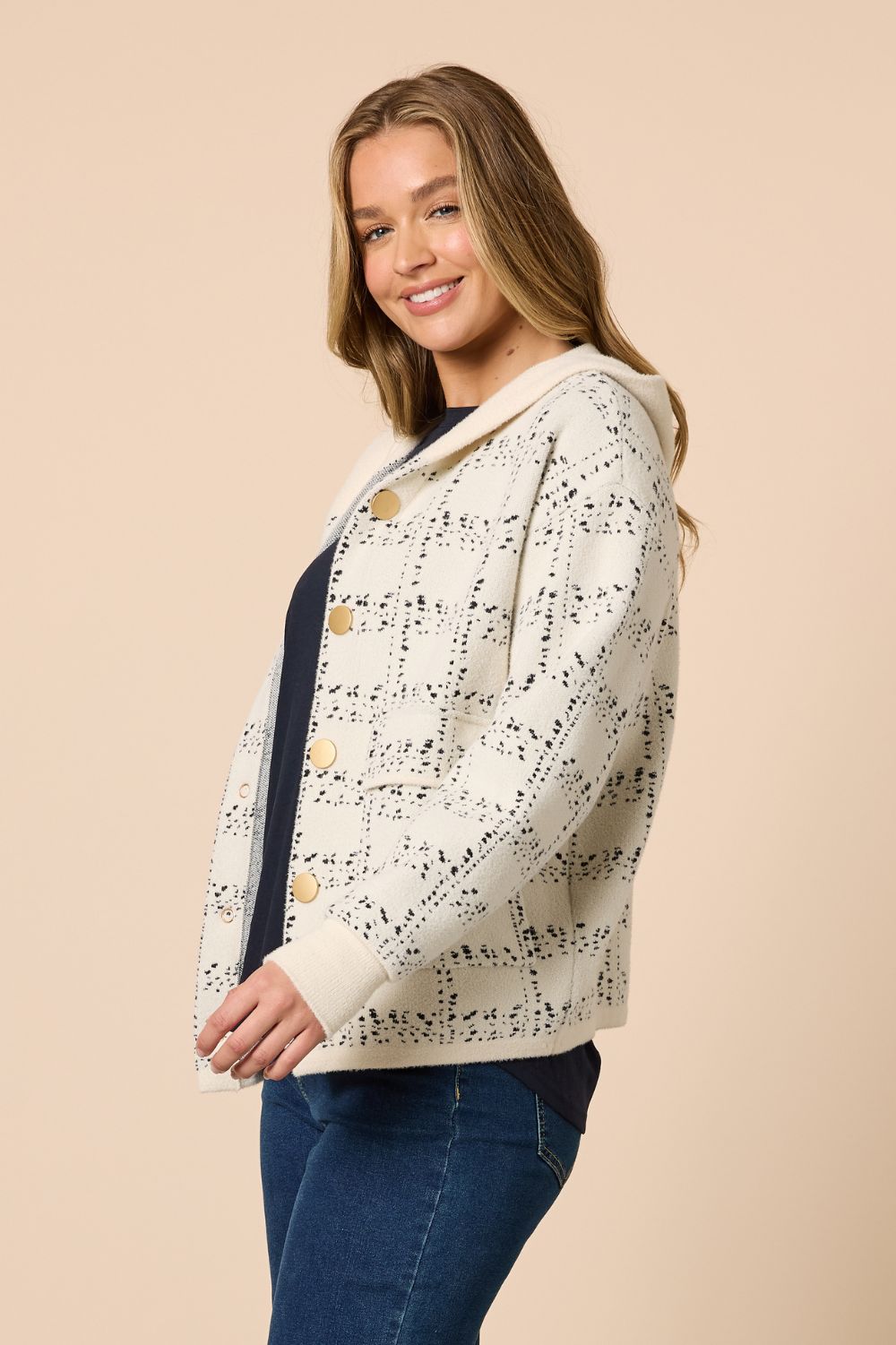 Threadz & Clarity - Mademoiselle Jacket | Ivory - Jacket - Silvermaple Boutique 