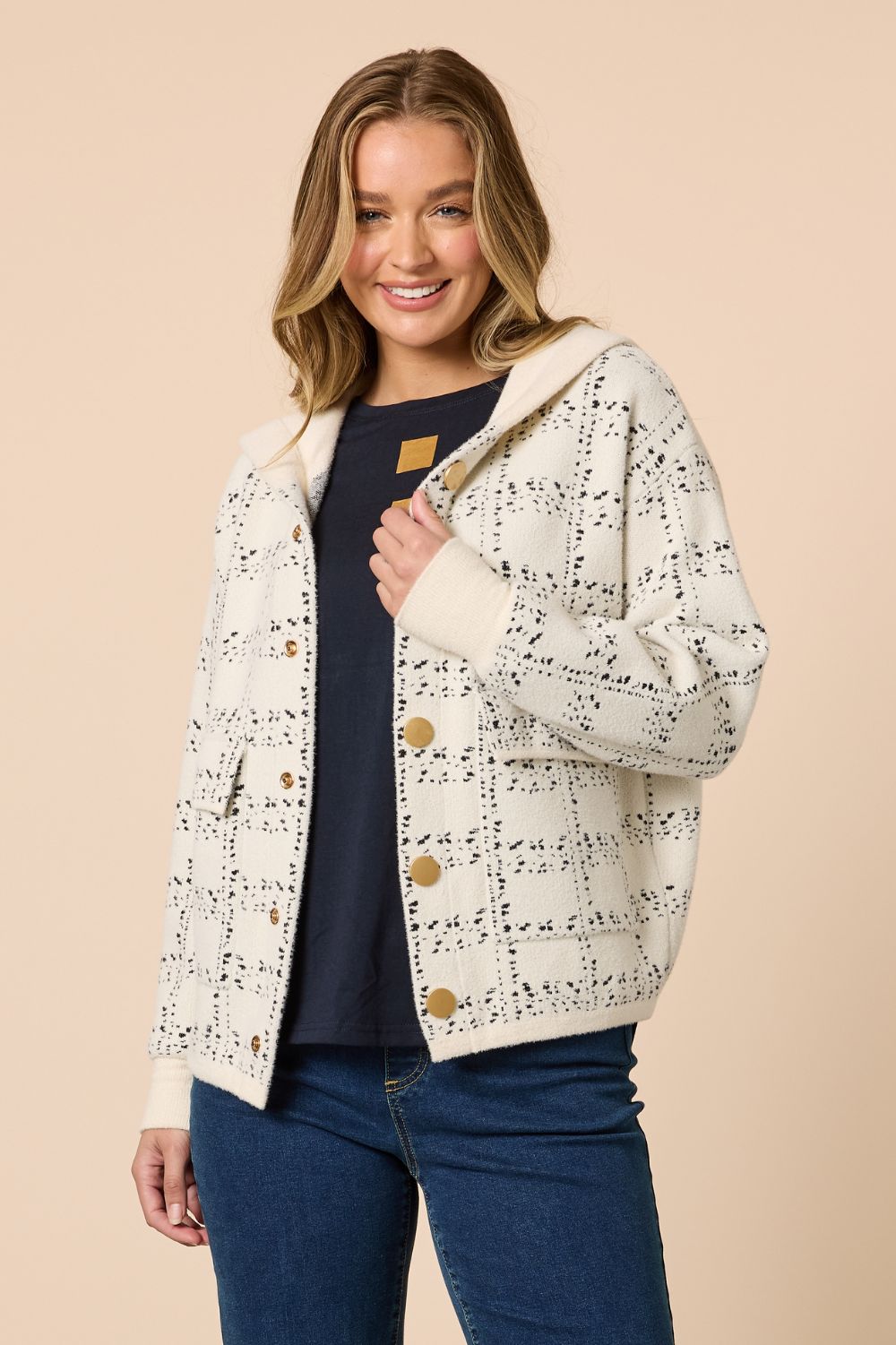 Threadz & Clarity - Mademoiselle Jacket | Ivory - Jacket - Silvermaple Boutique 