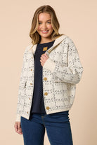 Threadz & Clarity - Mademoiselle Jacket | Ivory - Jacket - Silvermaple Boutique 