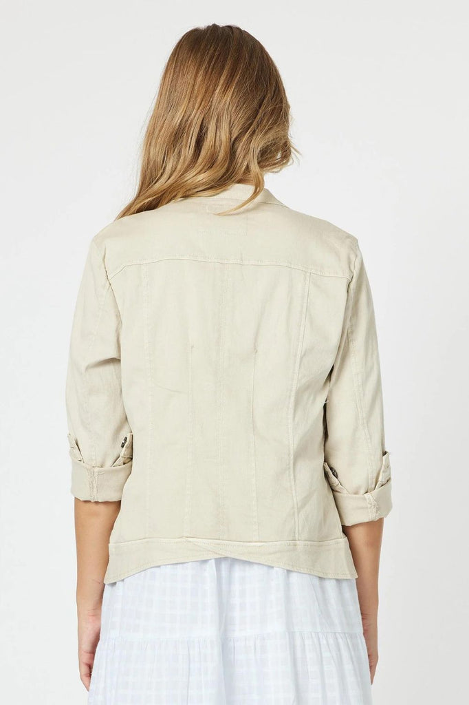 Threadz & Clarity Maggie Denim Jacket | Natural_Silvermaple Boutique