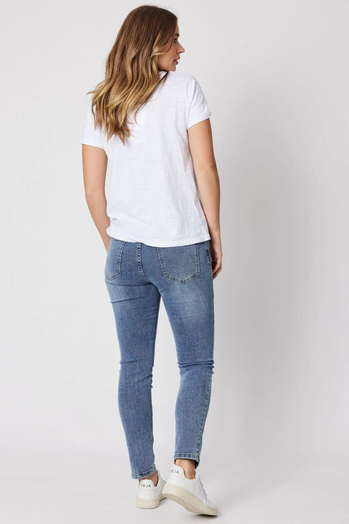 Threadz & Clarity Sophie Slim Leg Jean | Denim_Silvermaple Boutique