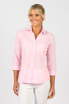 Vassalli - Golf Shirt | Soft Pink - Shirt - Silvermaple Boutique 