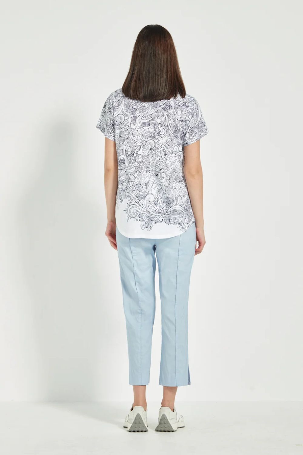 Verge - Verge Acrobat 7/8 Pant | Chambray - Pants - Silvermaple Boutique 