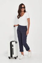 Verge - Verge Acrobat Cargo Pant | Denim Marle - Pants - Silvermaple Boutique 