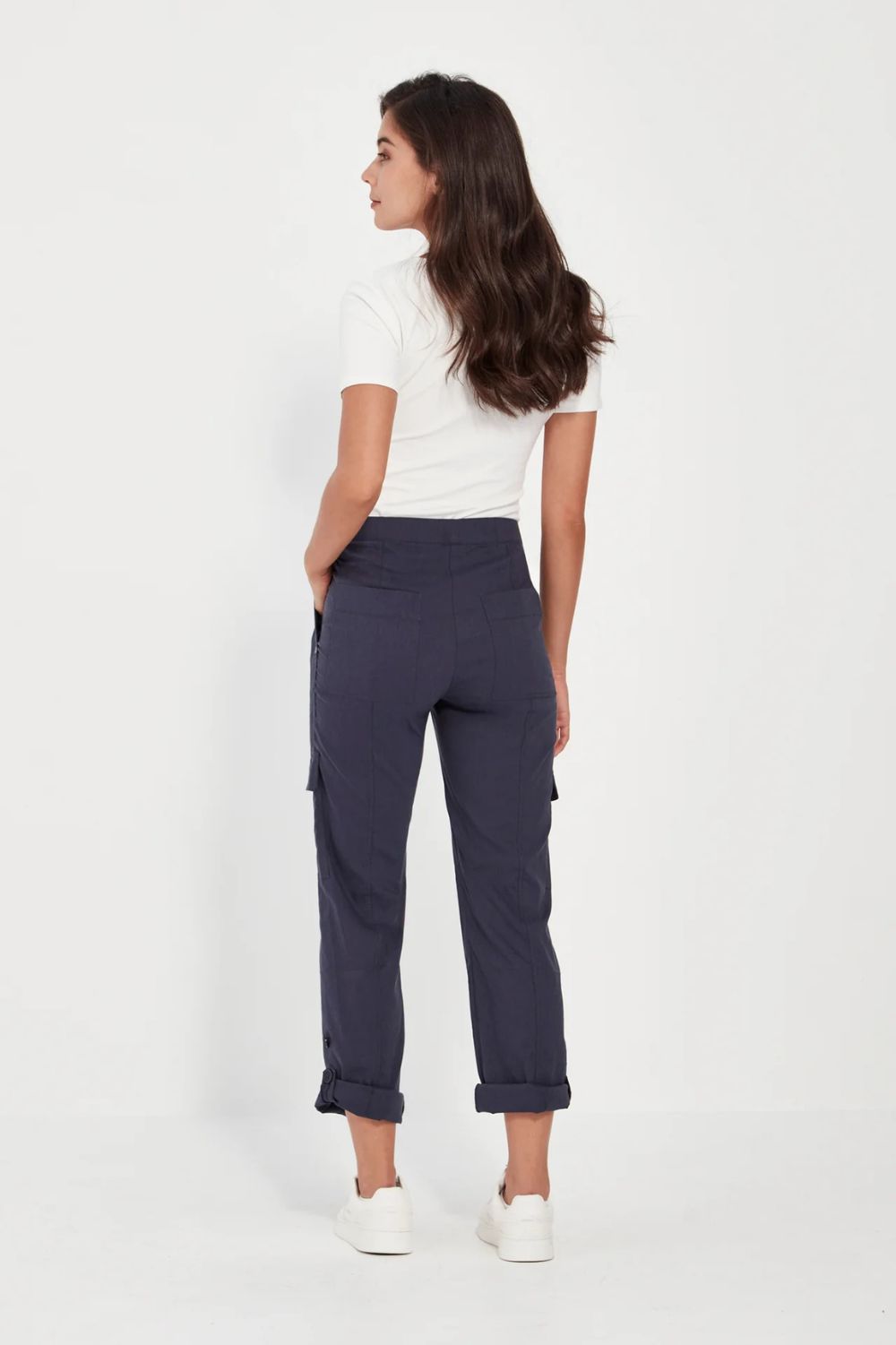 Verge - Verge Acrobat Cargo Pant | Denim Marle - Pants - Silvermaple Boutique 