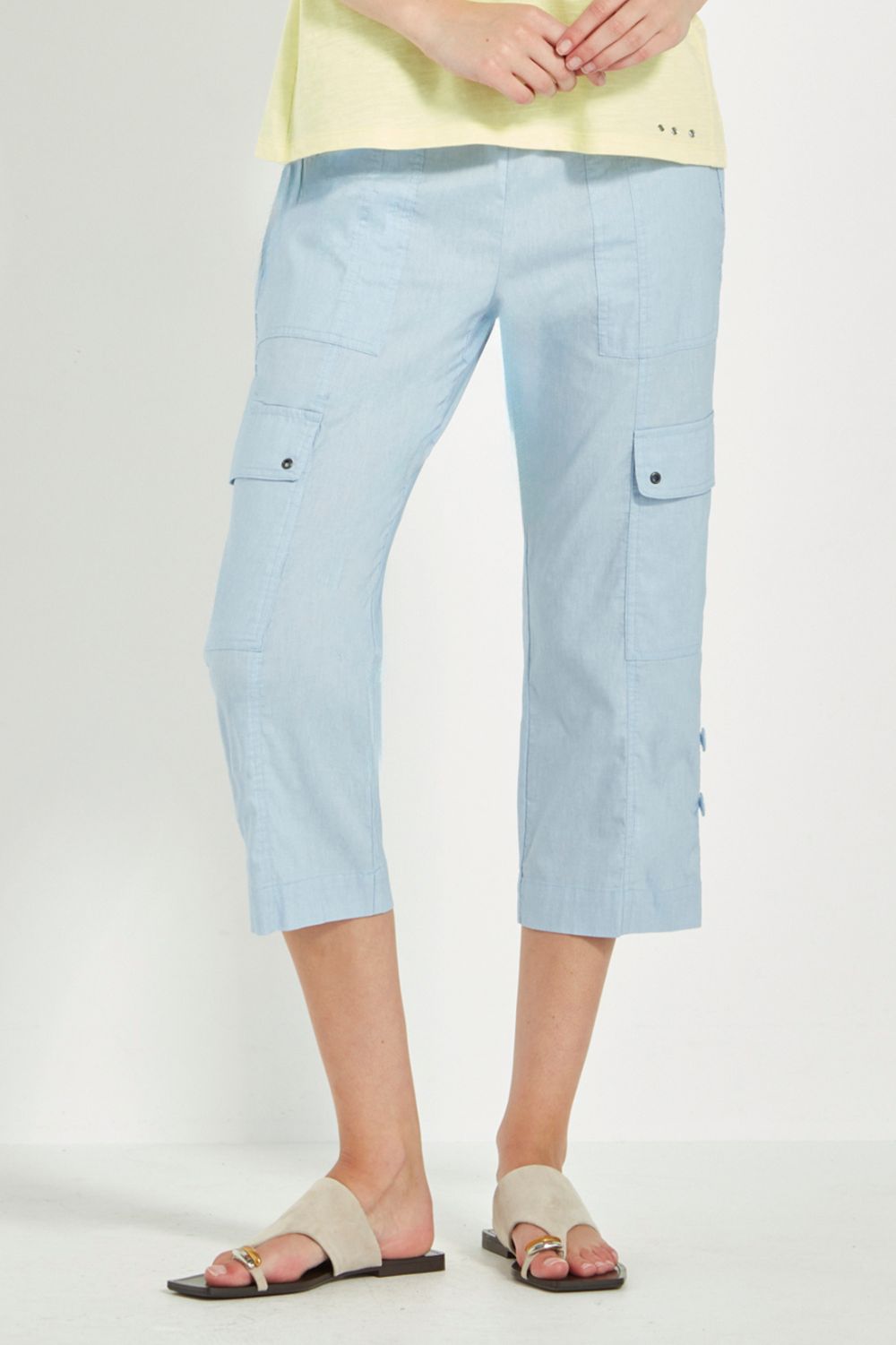 Verge - Verge Acrobat Cargo Short | Chambray - Shorts - Silvermaple Boutique 