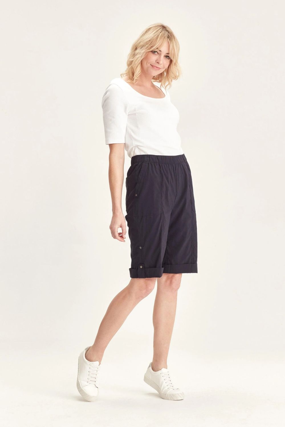 Verge - Acrobat Rolled Short - Shorts - Silvermaple Boutique 