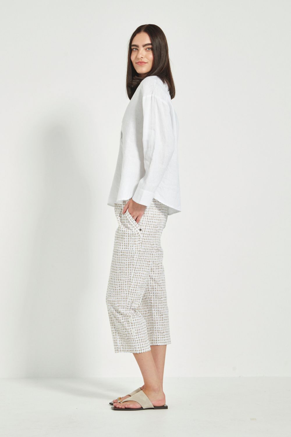 Verge - Verge Acrobat Tile Cargo Short | Bark - Shorts - Silvermaple Boutique 