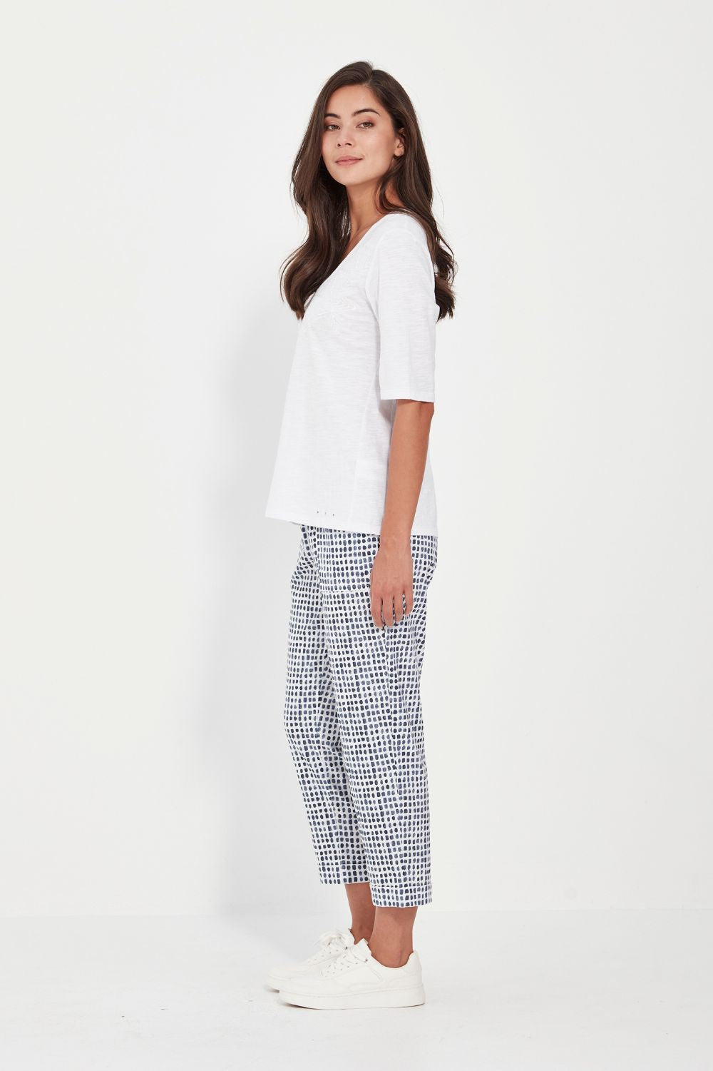 Verge - Verge Acrobat Tile Pant | Denim - Pants - Silvermaple Boutique 