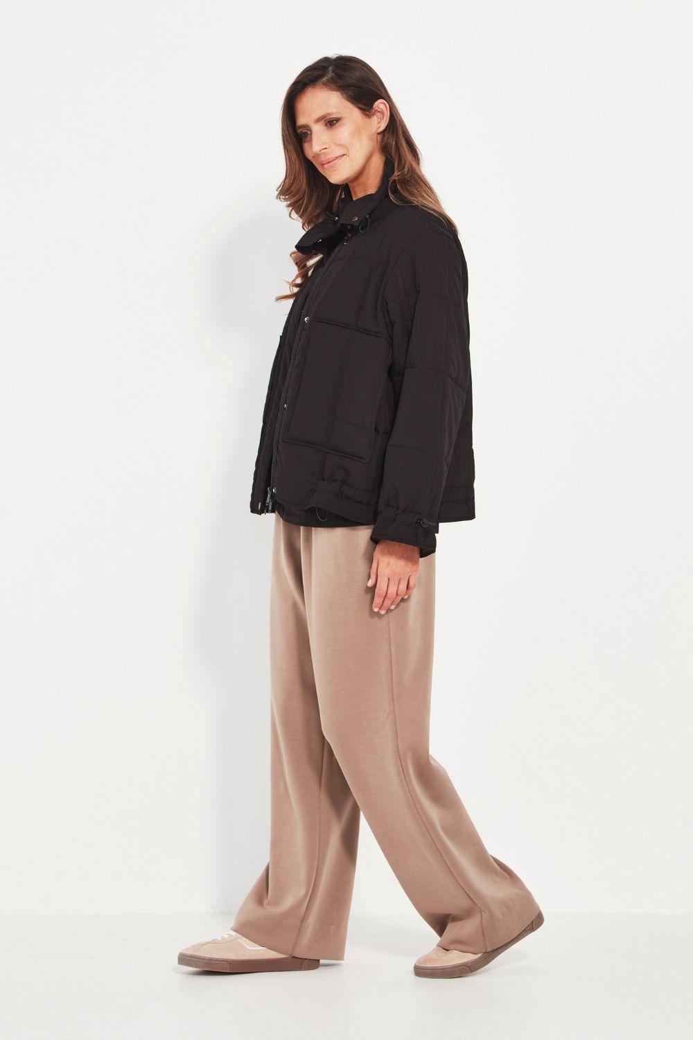 Verge - Verge Bexter Pant | Mushroom - Pants - Silvermaple Boutique 
