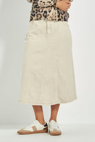 Verge - Verge Gigi Skirt | Cashew - Skirt - Silvermaple Boutique 