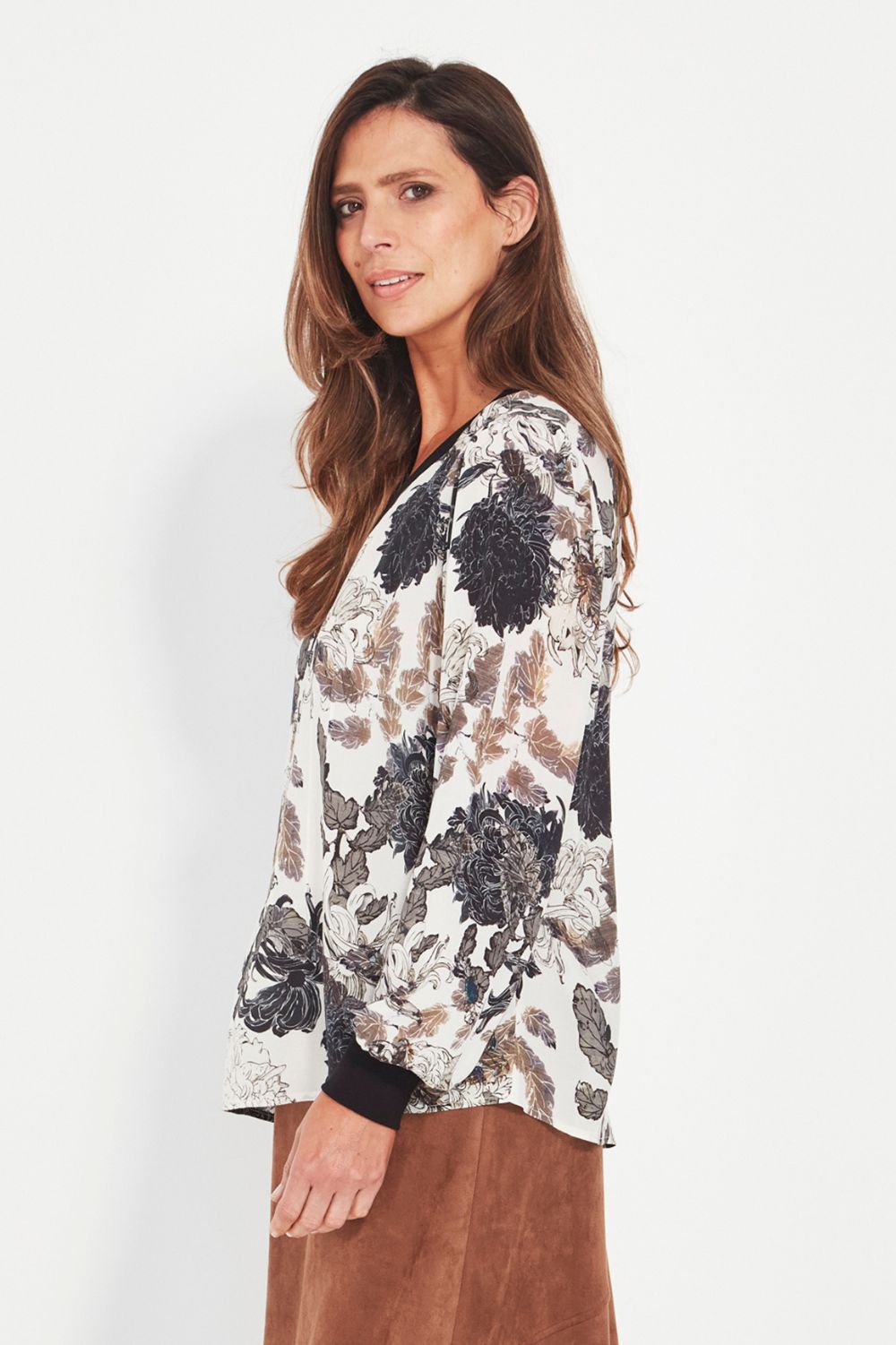 Verge - Verge Malta Top | Print - Top - Silvermaple Boutique 
